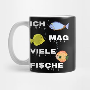 Ich mag viele Fische Mug